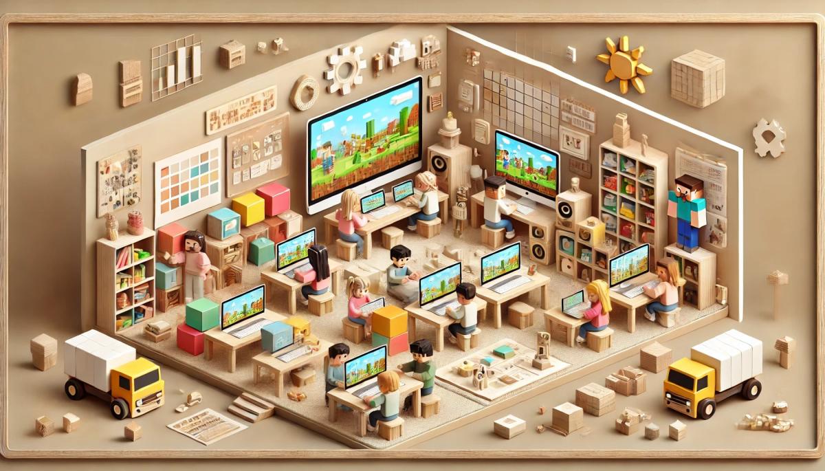 Minecraft: Education Edition: Învățați copiii să programeze cu un joc popular